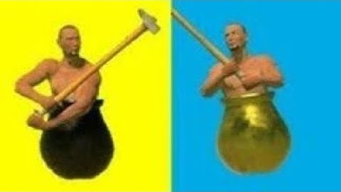 Getting over it noob vs pro|gaming theraphy