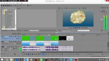 How To Make A Intro/Outro (Sony Vegas Pro 14)