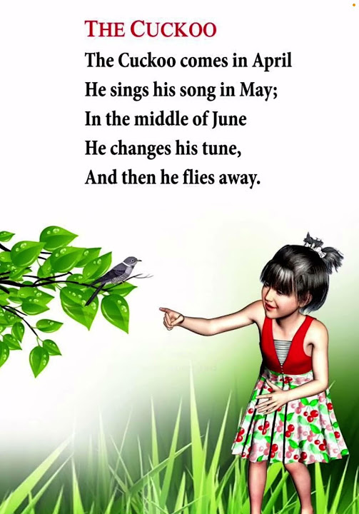 The Cuckoo Nursery Rhyme YouTube