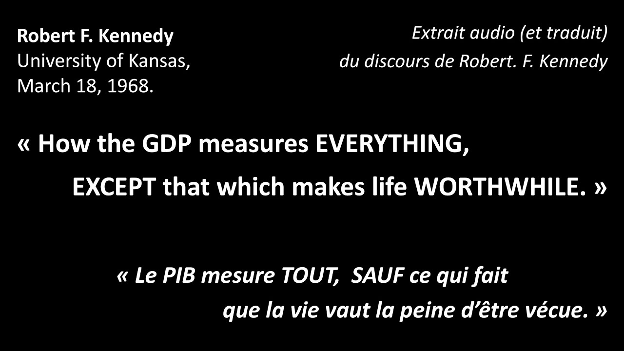 Pourquoi Le Pib Est Un Indicateur Imparfait
