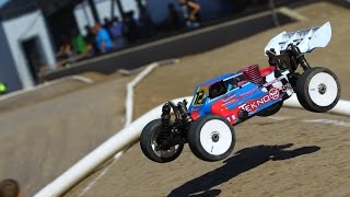 Ryan Lutz & Ty Tessman buggy practice laps at 2015 ROAR Nats