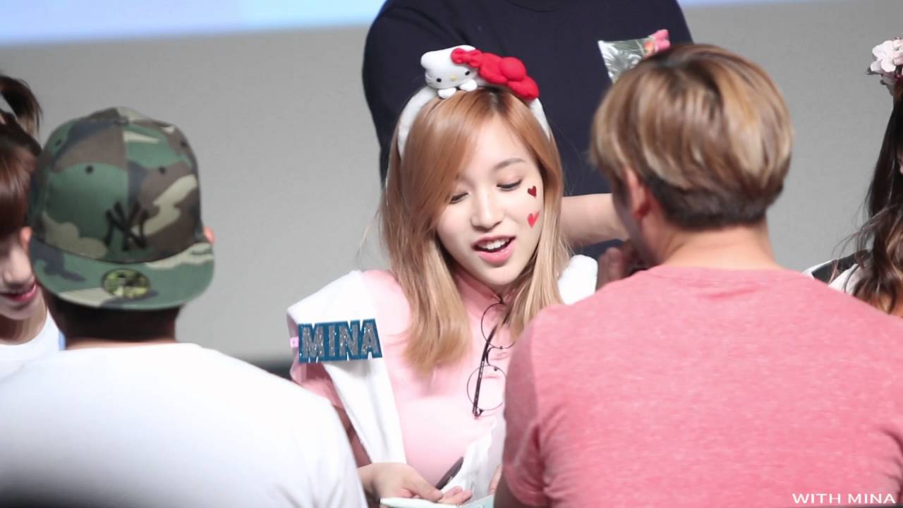 160522 강남 팬싸인회 미나 2