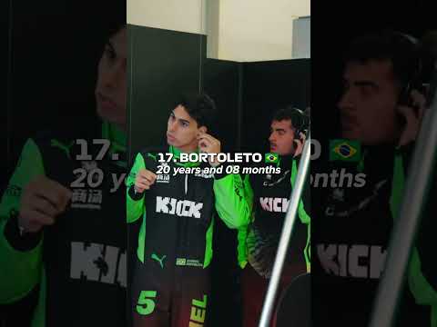 Youngest F1 Points Scorers Part 1 #f1