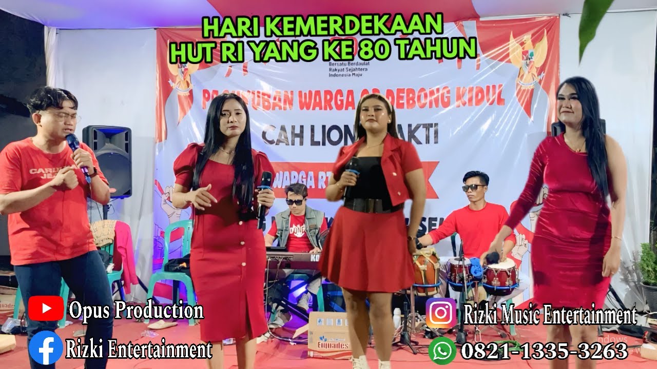 ACARA HARI KEMERDEKAAN_WARGA 03 DEBONG KIDUL_CAH LIONG _17 AGUSTUS 2025_RIZKI MUSIC ENTERTAINMENT