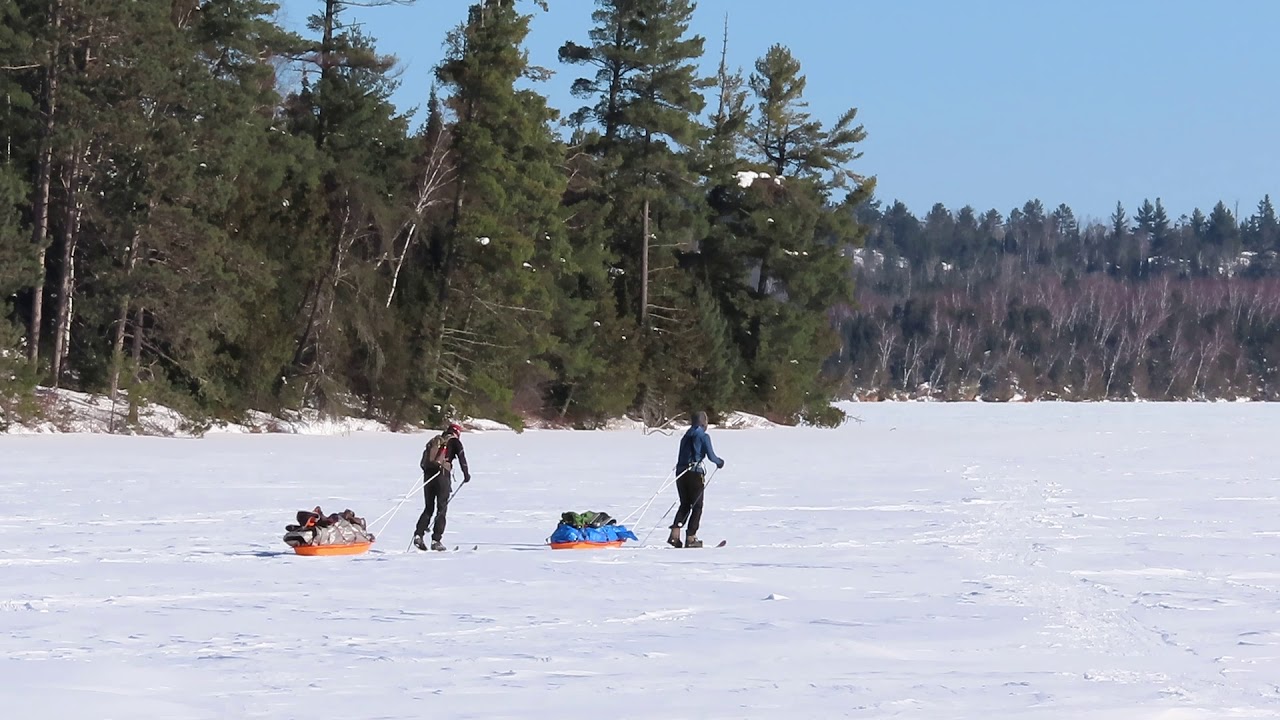 BWCA Winter Camping Trek 2 YouTube