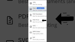 How to export high resolution graphics from Canva. Canva high resolution graphics. #canva #canvatips