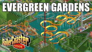 Evergreen Gardens Playthrough - Rollercoaster Tycoon - Openrct2