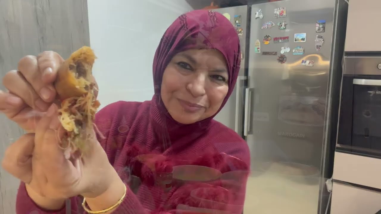 وصفات رمضانية بالترموميكس 7  شربة بالدجاج الخضر وفواكه البحر  لذيذة وسهلة