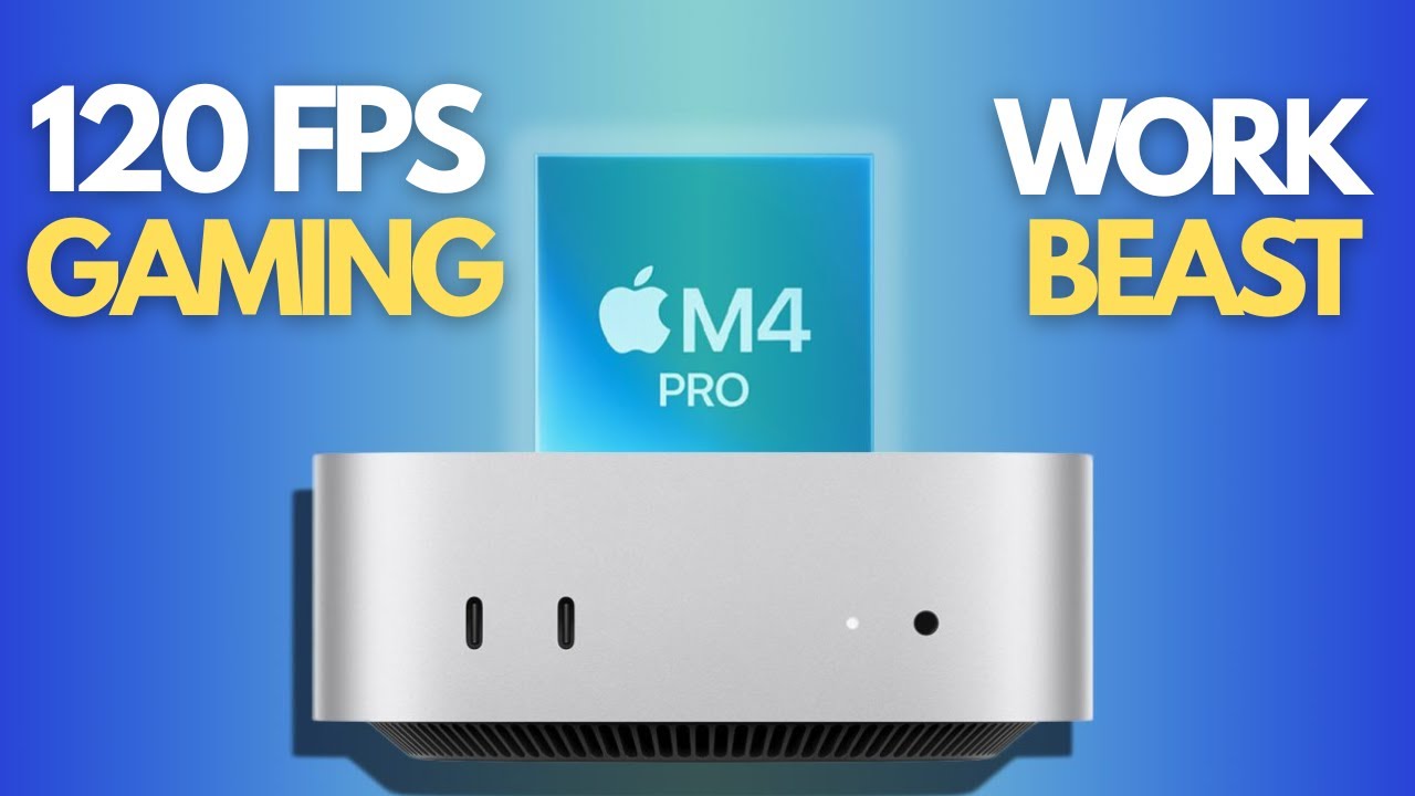 Mac mini M4 Pro Review: Gaming & Productivity Performance