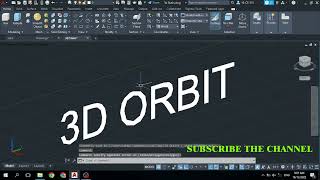 3D Orbit Command AutoCAD