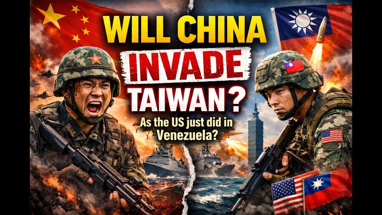 Will China follow through by invading Taiwan as well?