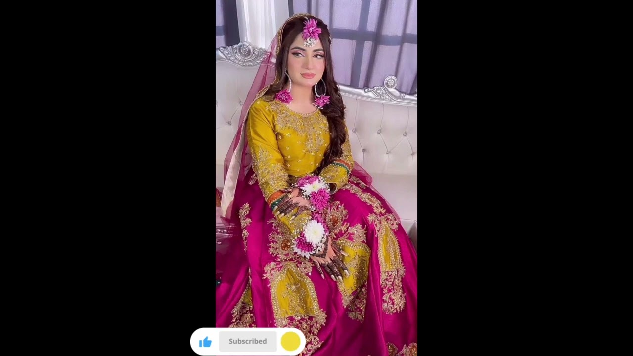 Vibrant Mayoun & Mehndi Bridal Dresses | Must-Have Wedding Looks 💛✨💍