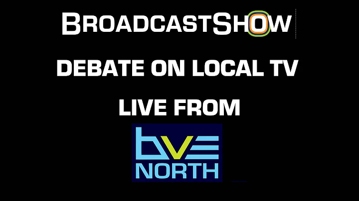 Local TV debate at BVE North 2012 sponsored by Autocue Production Suite.