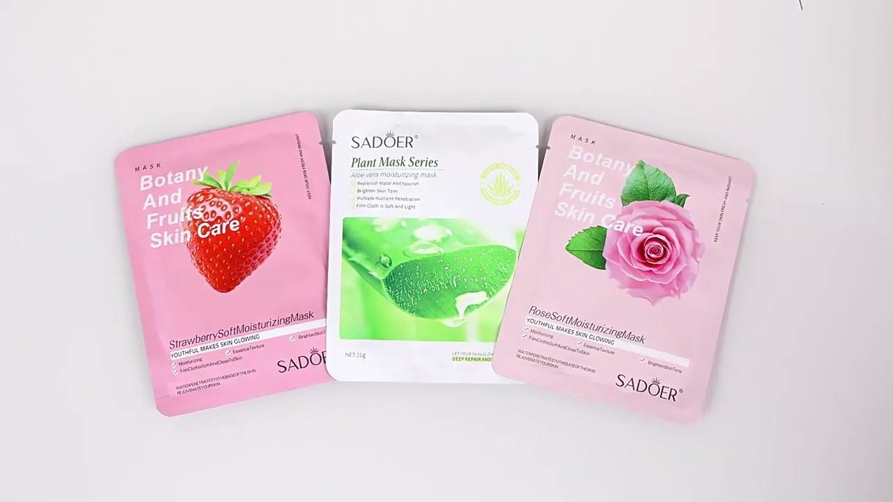 SADOER Plant Mask Series Aloe Vera Facial Mask