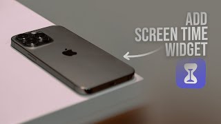 How to Add Screen Time Widget on iPhone (tutorial) screenshot 3