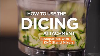 Multi Tasker | How to use the dicing attachment