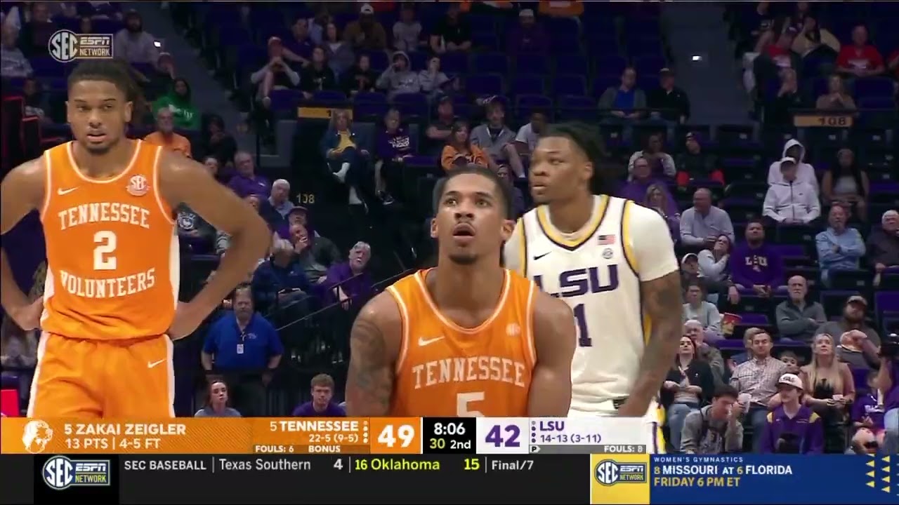 Felix Okpara 2024-2025 Season Makes - Tennessee - NCAA