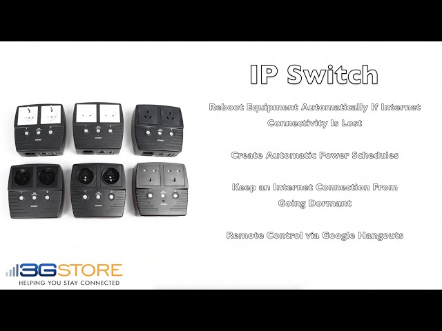 5Gstore Remote Power Switch - 2 Outlets - Remote Automation and Remote  Rebooting - App Controlled