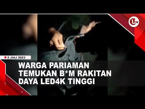 B*M RAKITAN DAYA LED4K TINGGI DITEMUKAN DI PARIAMAN | U-NEWS