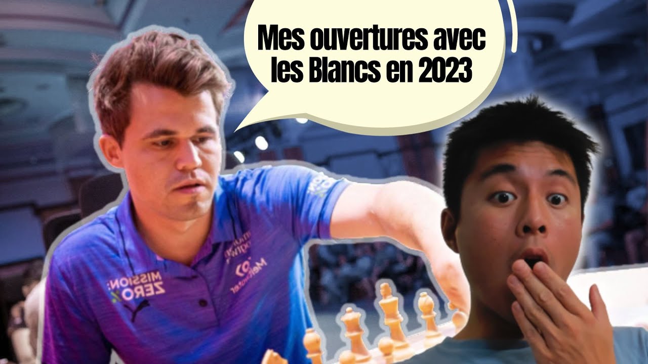 Apprendre le rpertoire 2023 de Magnus Carlsen avec les Blancs en 20 minutes 