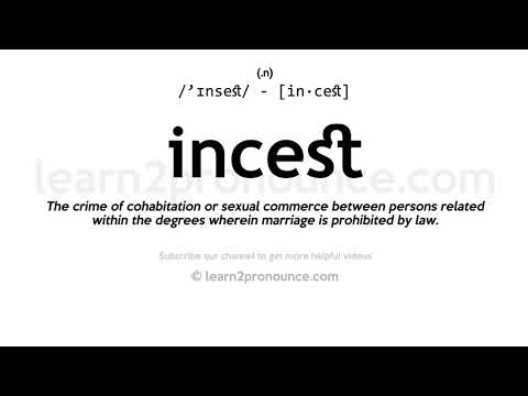 Pronunciation of Incest | Definition of Incest