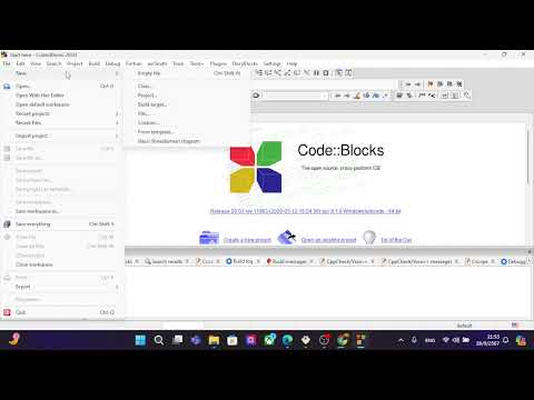 วิธีติดตั้งและการใช้งานโปรแกรม Code::Block