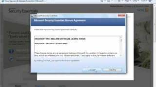 Microsoft Security Essentials Installation