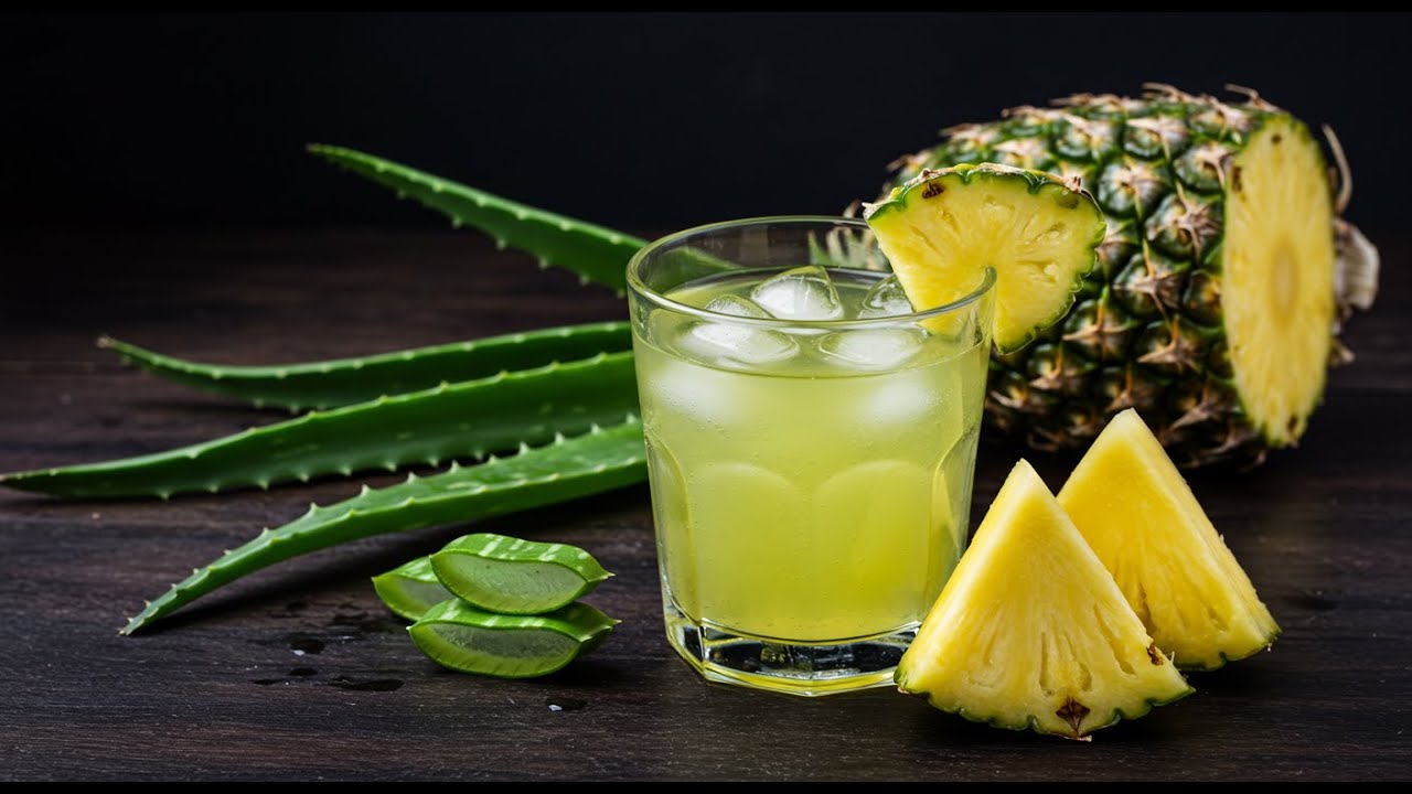 Refreshing Boost Your Immunity with Aloe Vera Pineapple Juice The