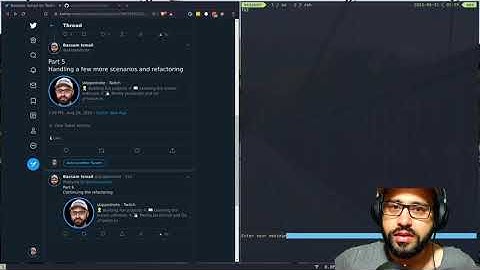 Twitch bot using Golang: Part 6 [ AWS | GitHub | Arch | Vim | i3wm]