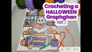 Halloween Crochet Graphghan and Crochet Intarsia Tips and Tricks