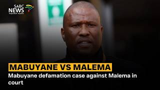 Mabuyane defamation case against Malema in court