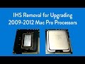Soldered IHS Removal Process for upgrading CPU in 2009-2012 Mac Pro Models