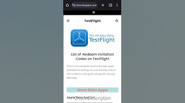 TestFlight invitation code List | 500+ TestFlight codes #testflight # shorts