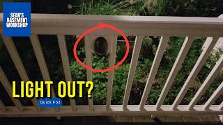 How to Replace a TimberTech Deck Railing Light Bulb (G4 10W Replacement) | SBW#97