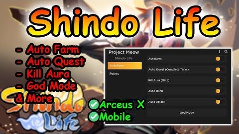 [ OP ] Roblox Shindo Life Script - AUTO FARM GUI & More 2022
