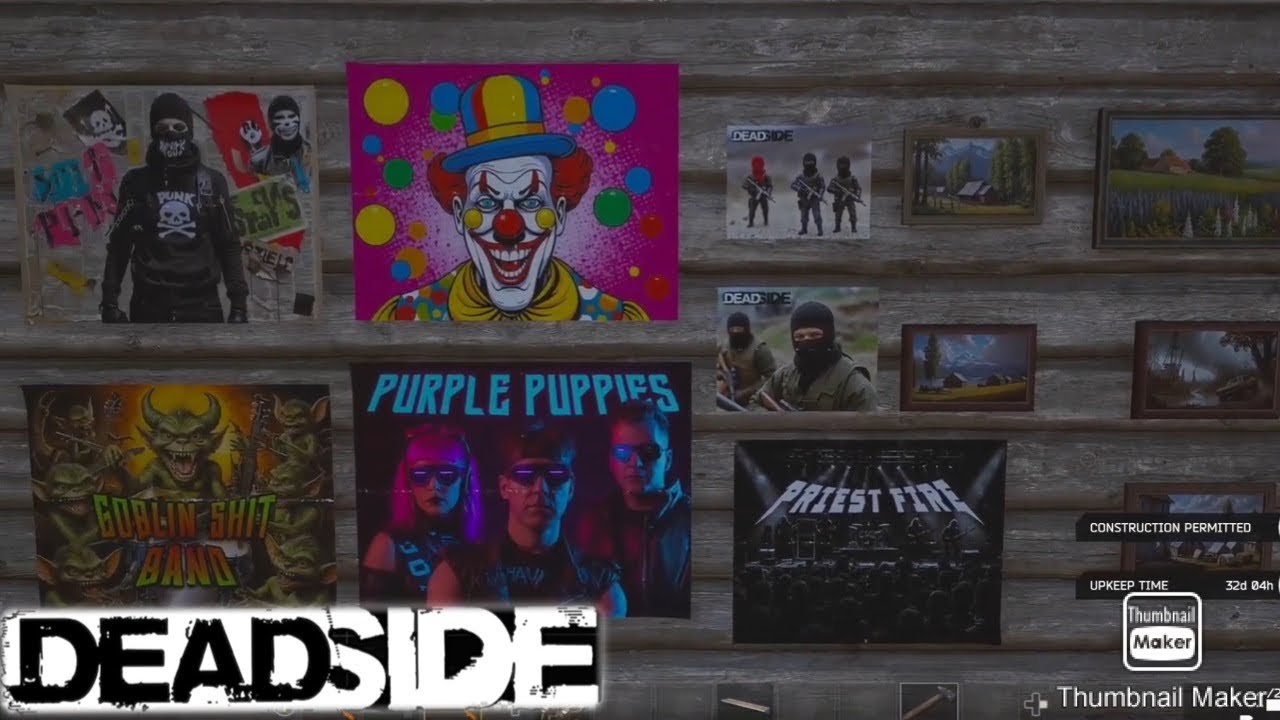 Every Decoration In DEADSIDE You Can CRAFT and FIND!