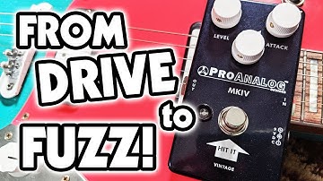ProAnalog Devices MKIV Vintage Fuzz Drive pedal - demo by RJ Ronquillo