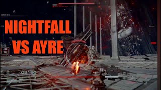 Armored Core VI: NIGHTFALL, No Damage, No OS Tuning VS Ayre
