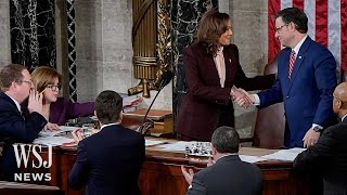 Trump’s Election Win Certified by Congress and Vice President Harris