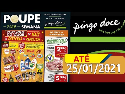 Folheto Pingo Doce | Ofertas e promoções | Válido De 19/01 Até 25/01