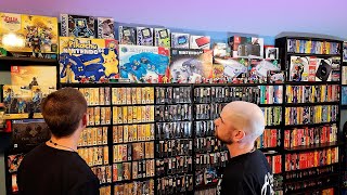 He has a COMPLETE Nintendo 64 Collection! | Reverse Game Room Tour