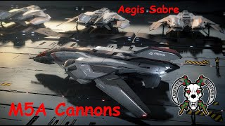 Aegis Sabre - Kill Collector - Full Match - M5A Cannons - Star Citizen [3.23.0]