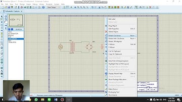 Rangkaian Power Supply 12V menggunakan Proteus