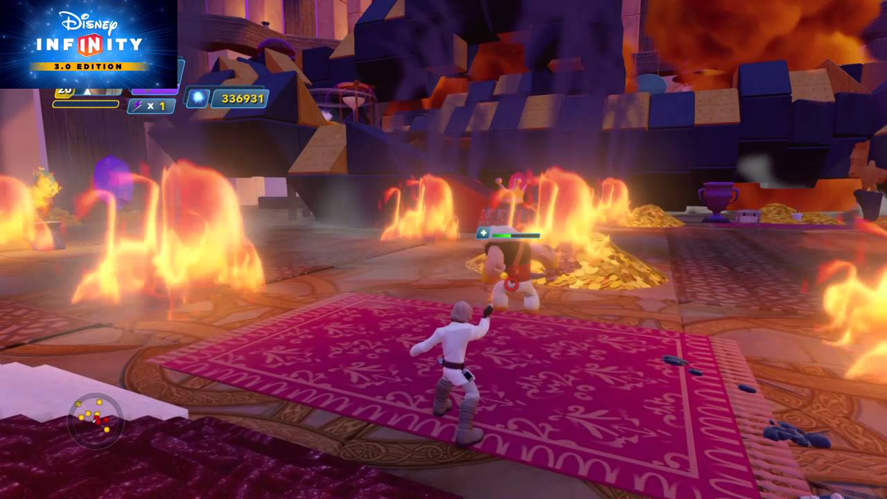 Luke Skywalker vs Snake Jafar Boss Disney Infinity 3.0 YouTube