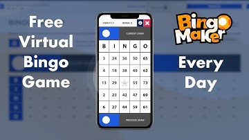 How to host a free virtual bingo game every day with Bingo Maker
