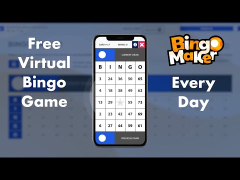 How to host a free virtual bingo game every day with Bingo Maker