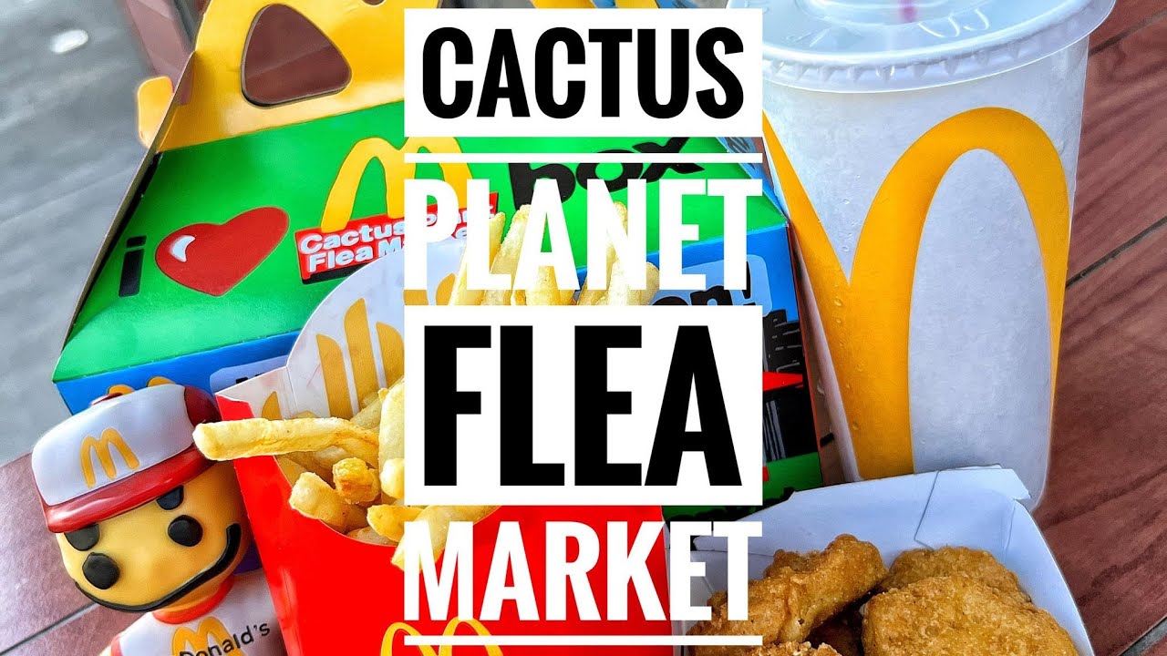 THE ADULT HAPPY MEAL IS HERE - Cactus Plant Flea Market - McDonald&rsquo;s - (#shorts)