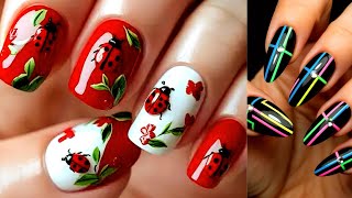 50+ Easy Nail Art Designs for Beginners 💅 Cute & Trendy Nails Compilation
