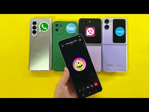 Social Media BIP WhatsApp Zangi TeleGuard Incoming Outgoing Call Samsung Z Flip Z Fold IPhone OPPO