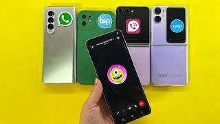 Download Lagu Social Media BIP+WhatsApp+Zangi+TeleGuard Incoming Outgoing Call Samsung Z Flip, Z Fold, iPhone,OPPO MP3